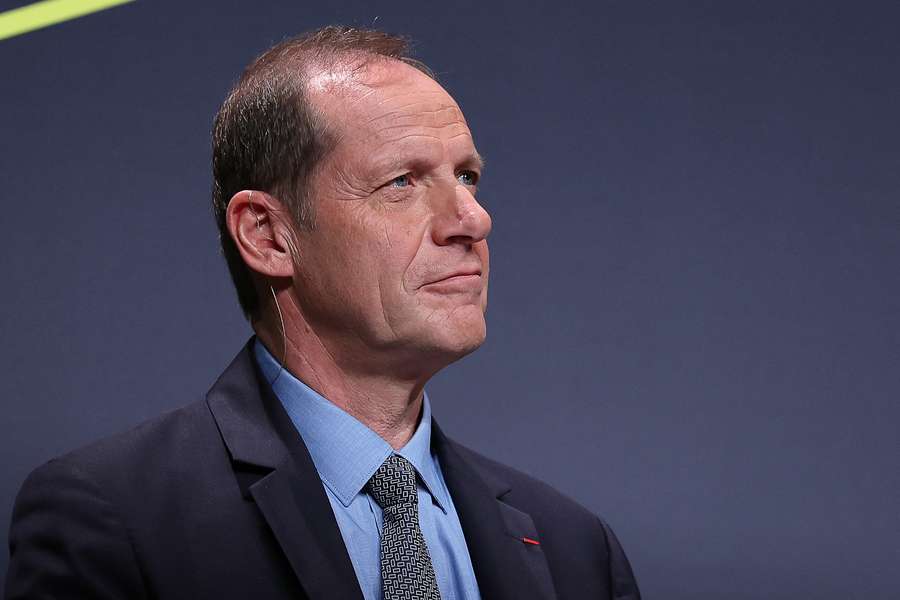 Christian Prudhomme en octobre 2025. Christian Prudhomme en octobre 2025.
