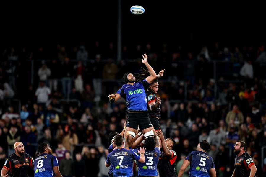 Blues second rower Patrick Tuipulotu will replace the injured Scott Barrett.