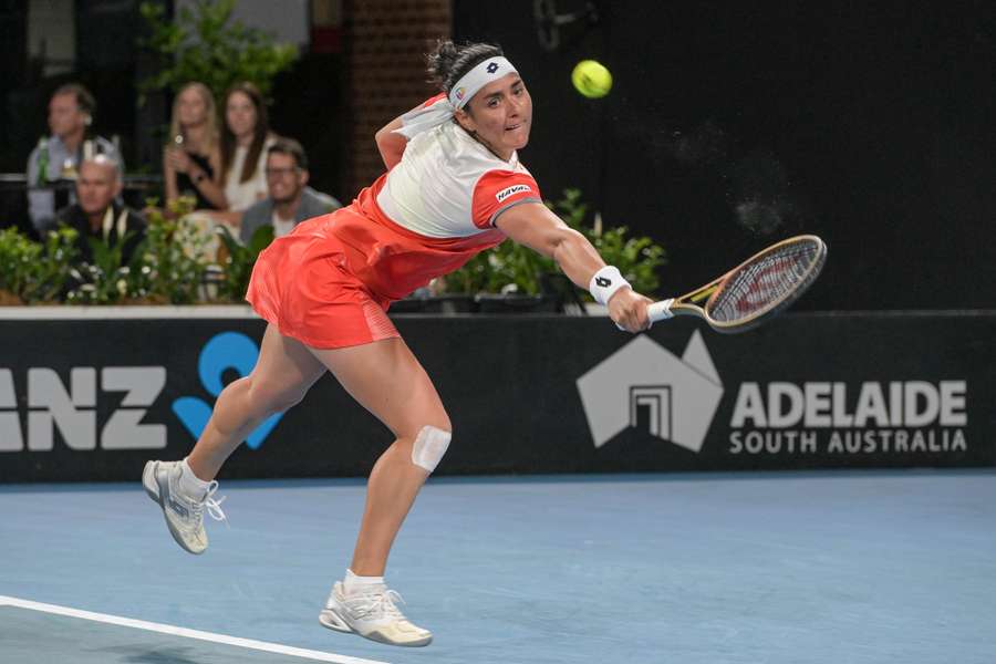 Jabeur é cabeça-de-chave número 1 em Adelaide