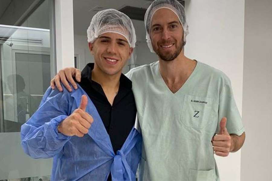 Antes da operação, Enzo "jogava por puro instinto"