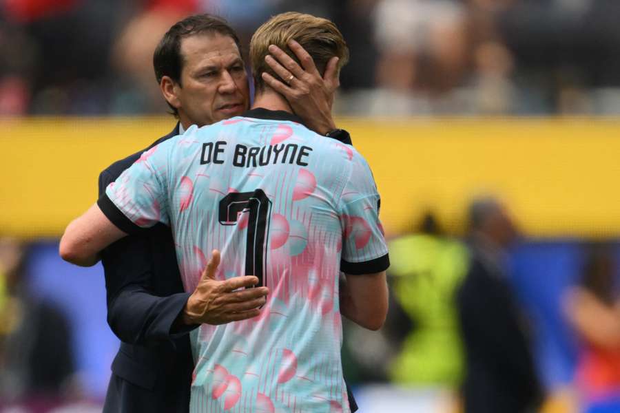 Rudi Garcia, alături de Kevin De Bruyne