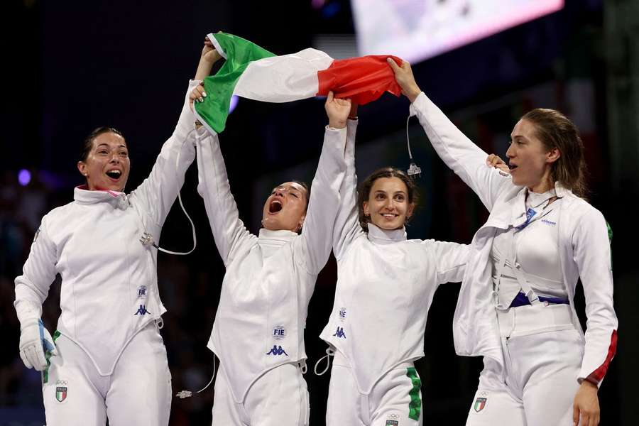 Parigi 2024: la spada femminile italiana è oro