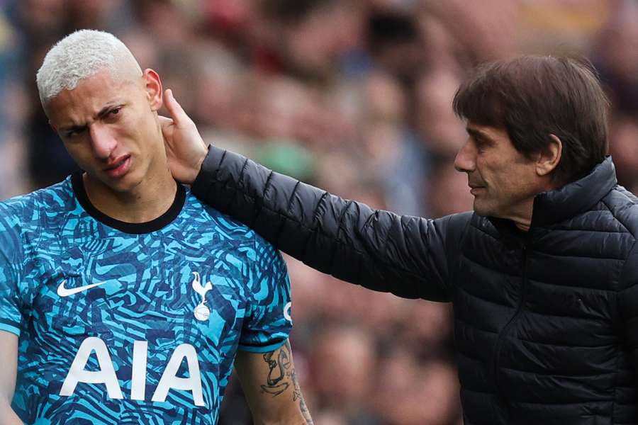 Richarlison havde en svær første sæson i Spurs under Antonio Conte.