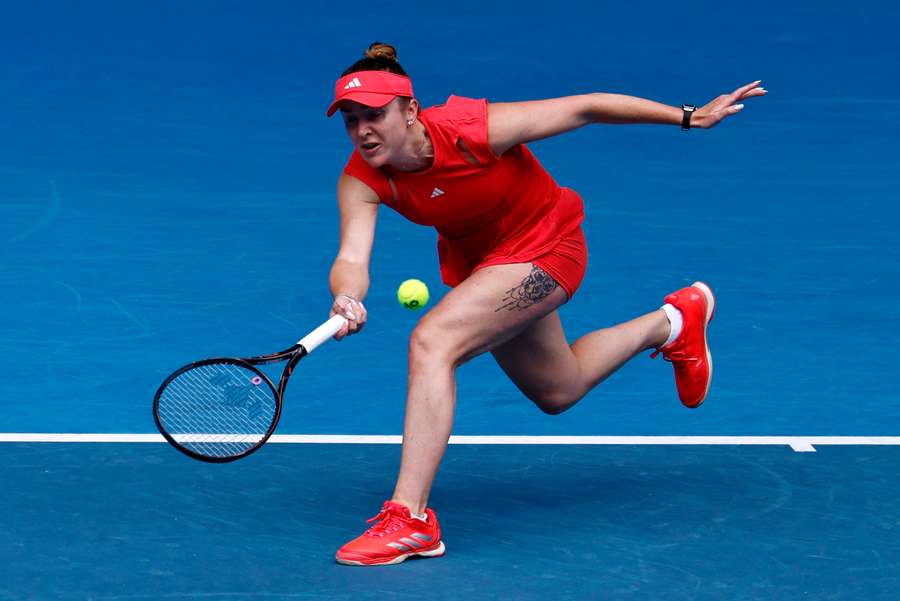 Svitolina converted her ninth match point against Krueger
