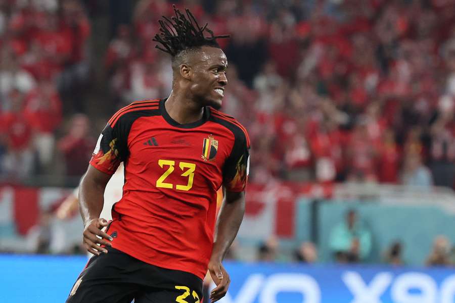 Michy Batshuayi fejrer sin matchvindende scoring.