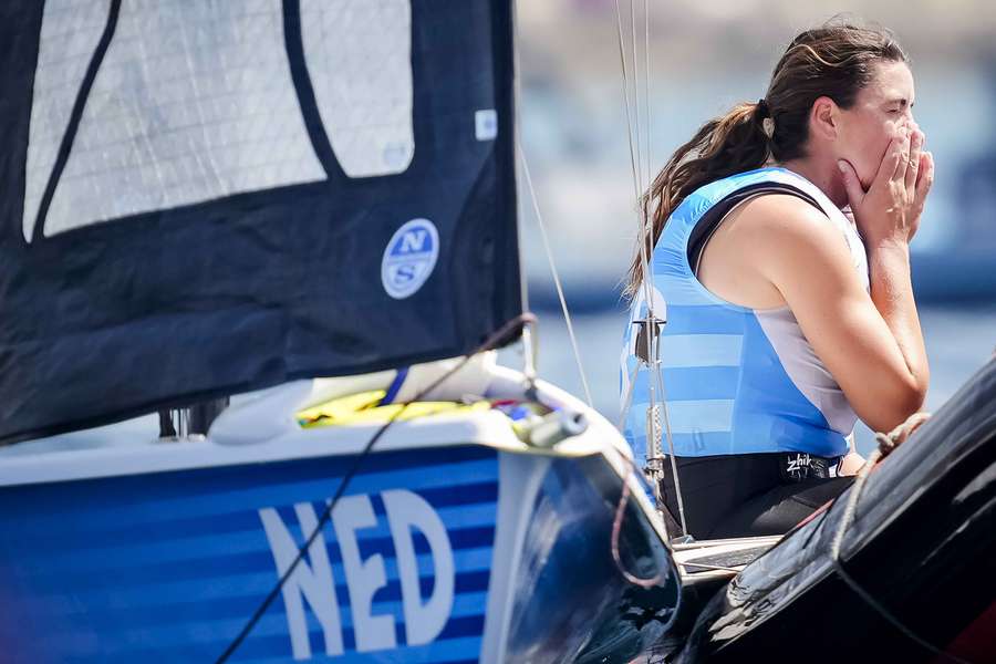 Odile van Aanholt en Annette Duetz bleven nog vijf à zes minuten in onzekerheid