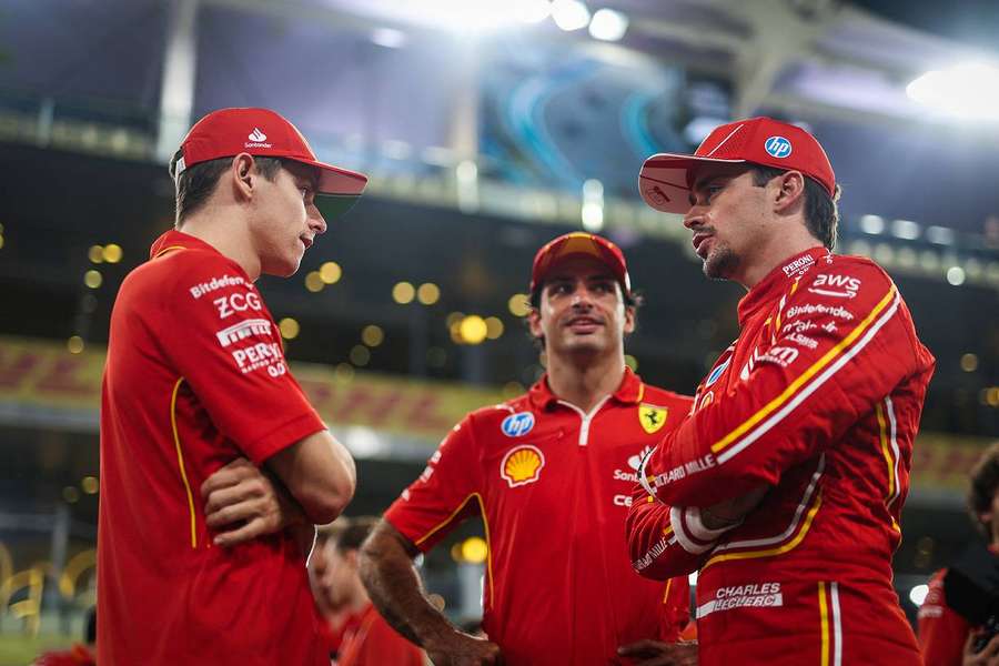 "Il faut qu'on soit fiers" de notre saison, a jugé Leclerc jeudi.
