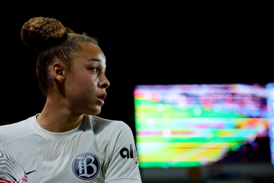 Savy King, en un partido con su club anterior.