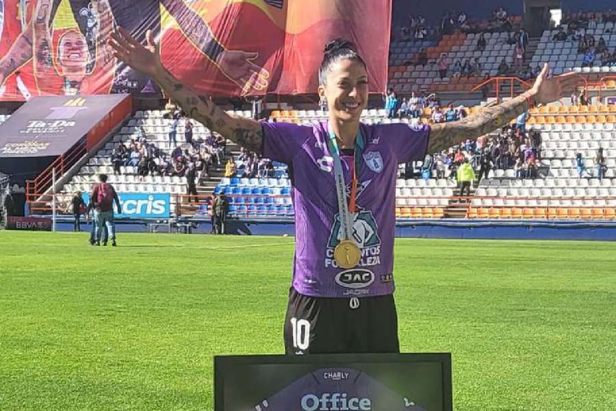 Jenni Hermoso ha recuperado la sonrisa con su club, Pachuca. 