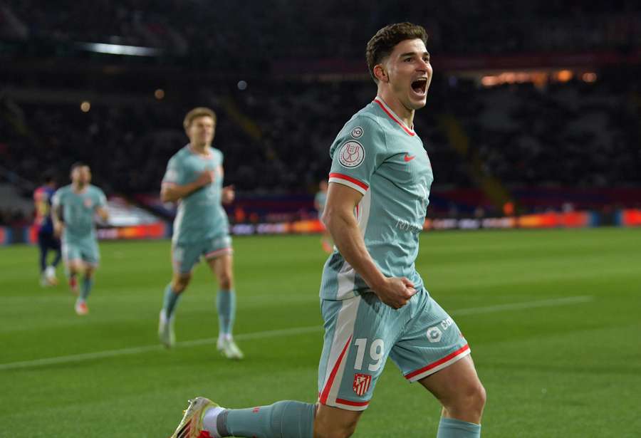 O Atlético de Madrid começou muito bem o duelo O Atlético de Madrid começou muito bem o duelo