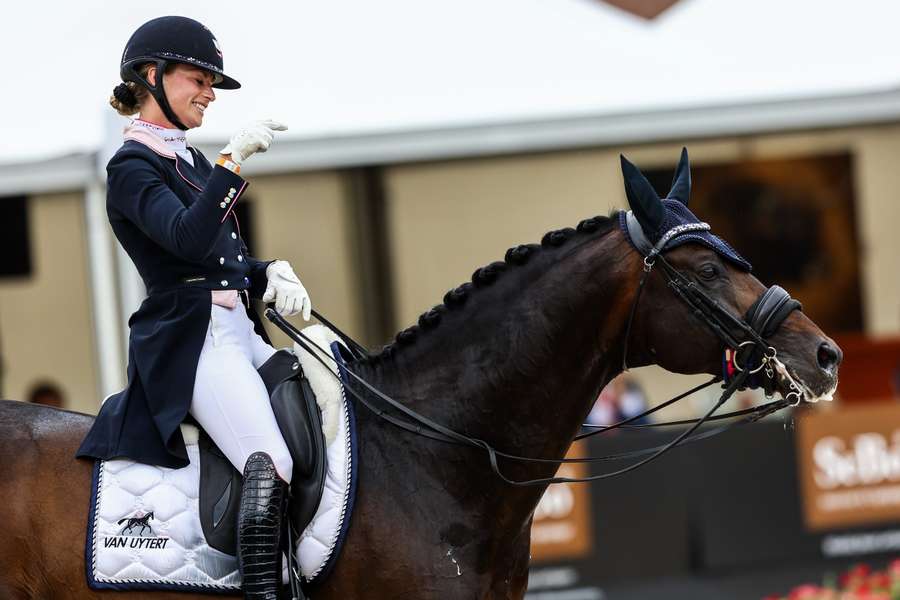 Dinja van Liere haalde in de finaleronde een persoonlijk record van 88,432 punten