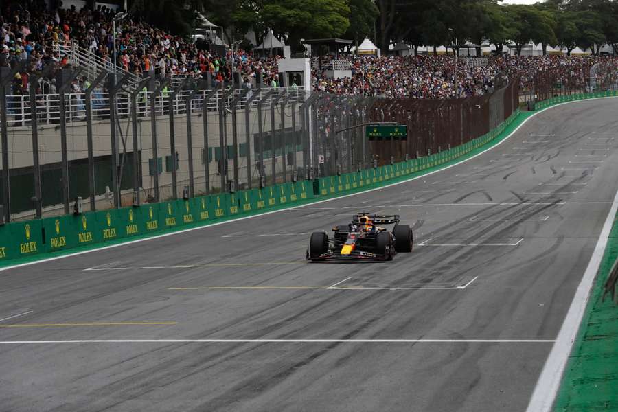 Verstappen in Brasile