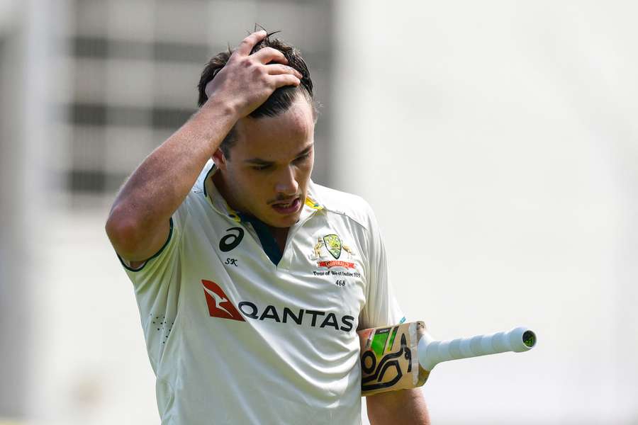 Sam Konstas made just 50 runs from six innings during the recent West Indies tour. 