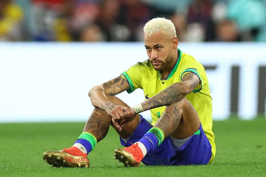 Neymar has not played for Brazil since the World Cup