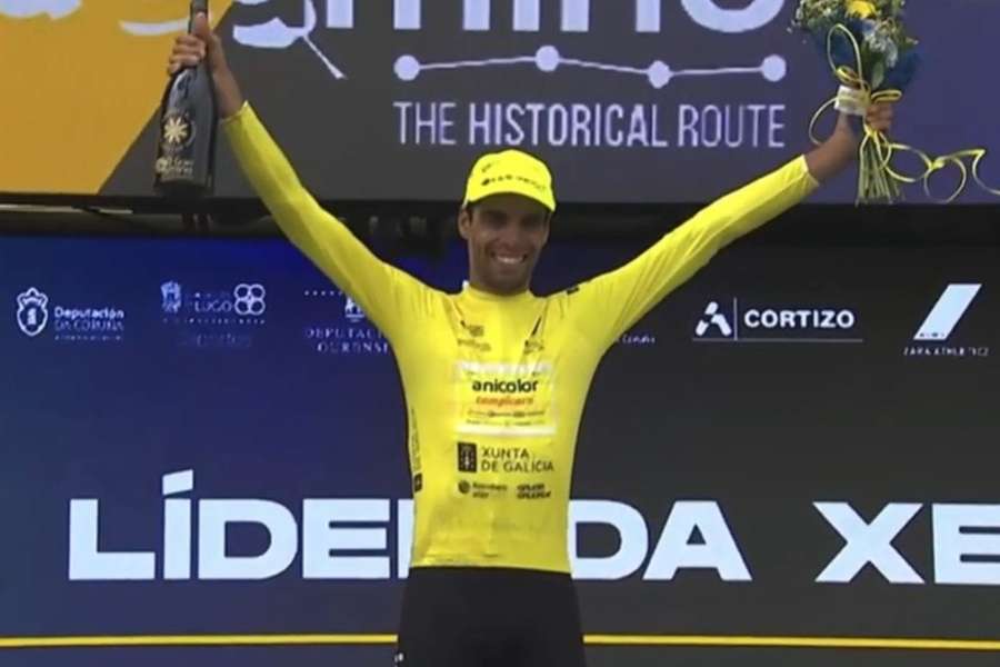 Rafael Reis garantiu a camisola amarela na segunda etapa Rafael Reis garantiu a camisola amarela na segunda etapa