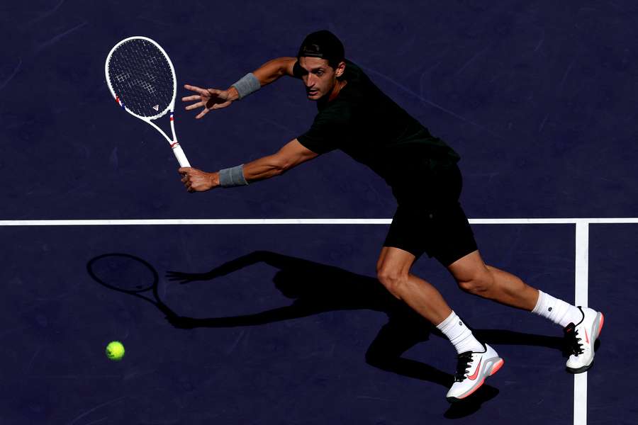 Atmane à Indian Wells.