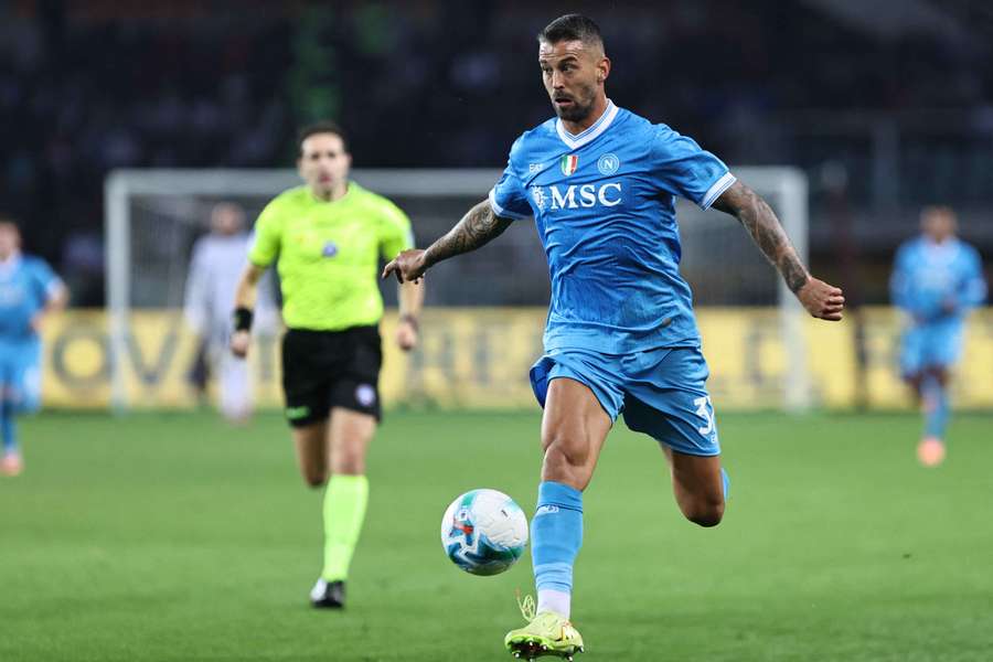 Leonardo Spinazzola, defesa do Nápoles Leonardo Spinazzola, defesa do Nápoles