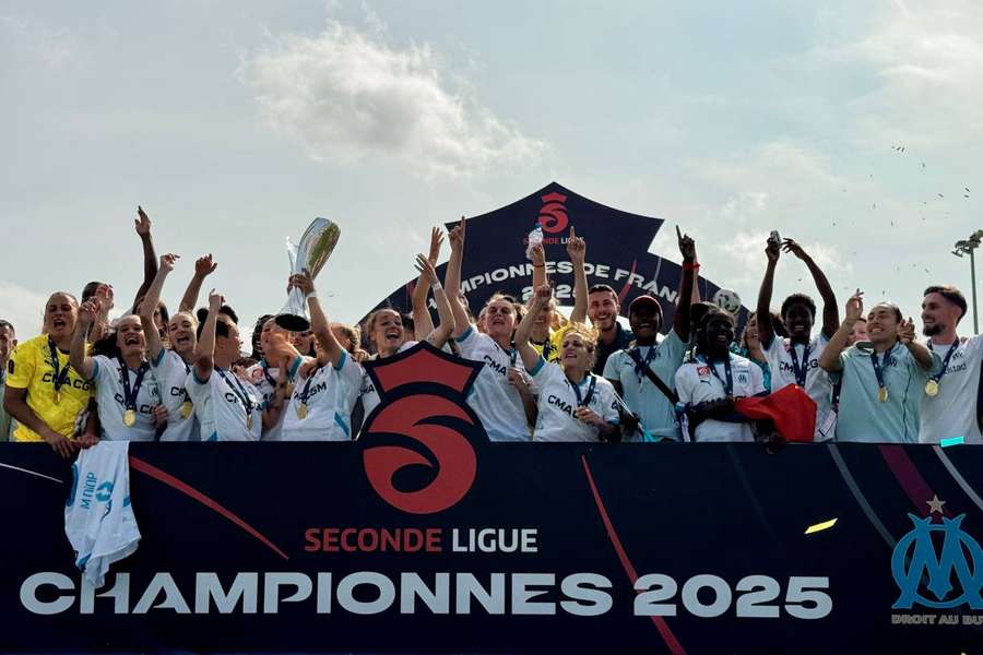 L'Olympique de Marseille sacré champion de Seconde Ligue grâce à sa victoire contre Toulouse