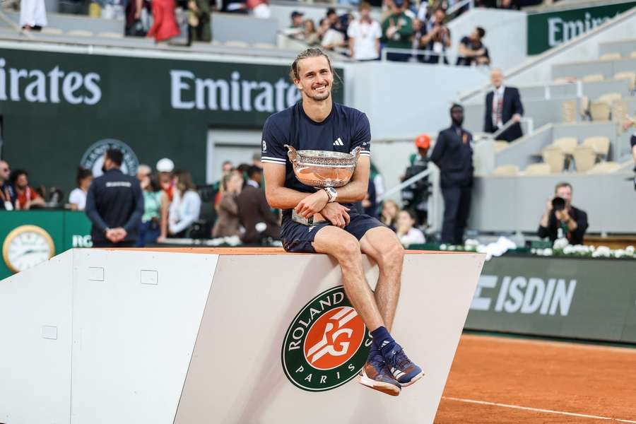 Alexander Zverev finally claimed his Grand Slam trophy in Paris