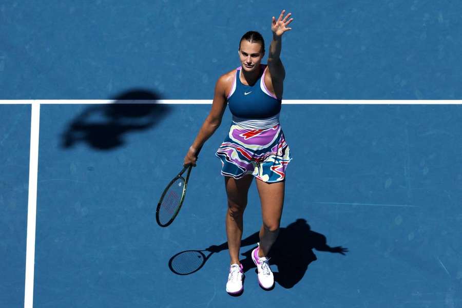 Biomechanics trainer helped improve my 'disaster' serve, says Sabalenka