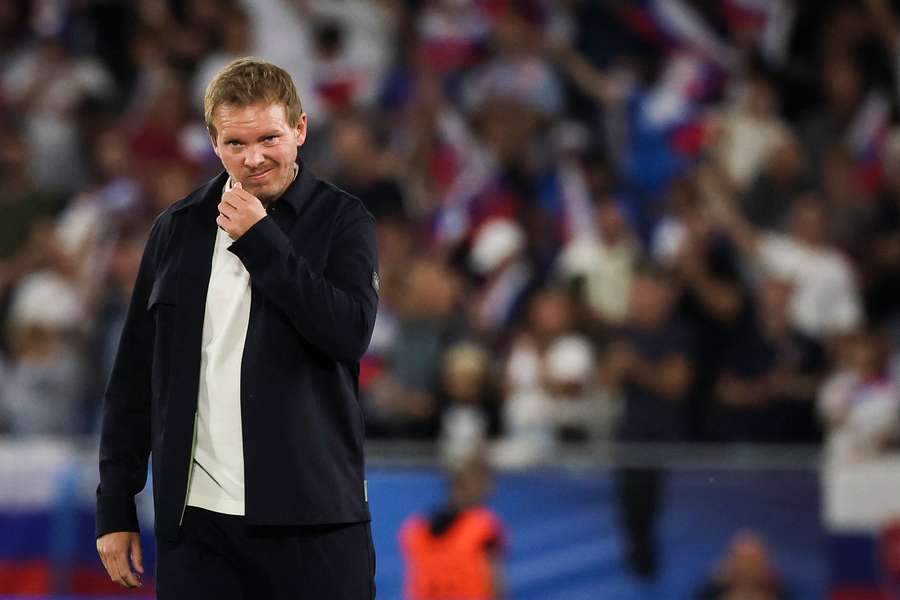 Nagelsmann po prohře se Slovenskem.