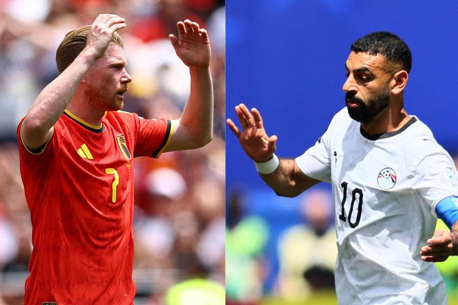 De Bruyne e Salah se enfrentaram em estreia de Bélgica e Egito na Copa do Mundo De Bruyne e Salah se enfrentaram em estreia de Bélgica e Egito na Copa do Mundo