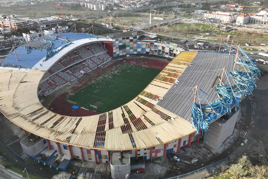 Estádio Municipal dr. Magalhães Pessoa, em Leiria