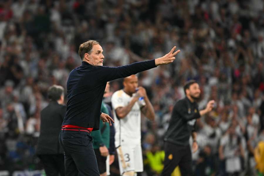 Thomas Tuchel byl v závěru utkání v Madridu značně rozzlobený.