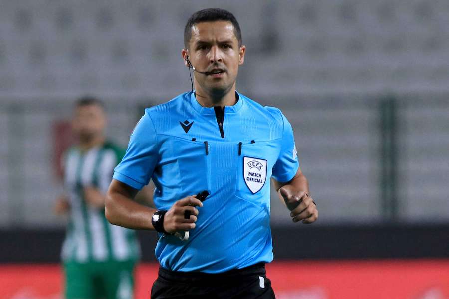 Gustavo Correia num jogo internacional