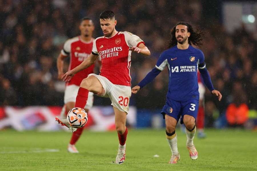 Arsenal midfielder Jorginho: How do you stop Gabriel at set-pieces?