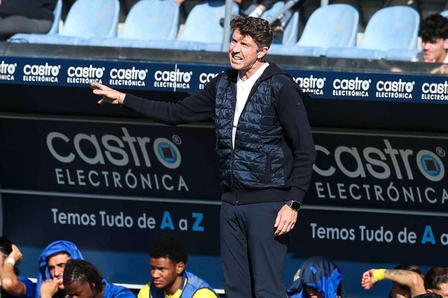 Vasco Seabra, treinador do Arouca