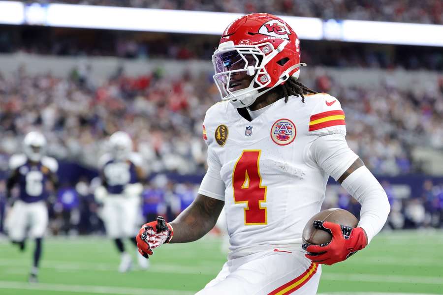 Rashee Ricce em ação