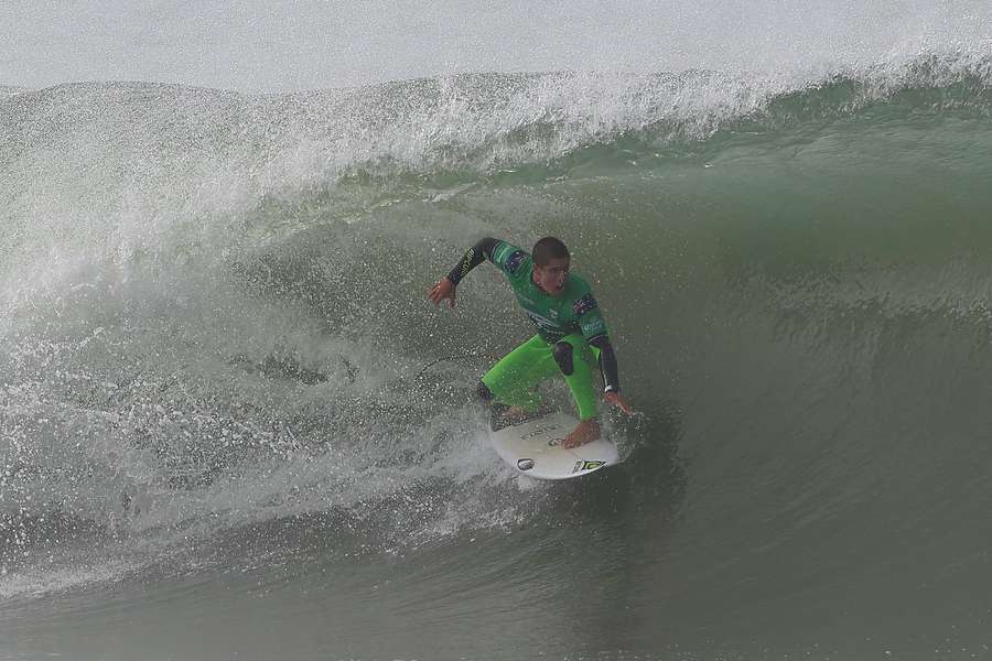 Guilherme Ribeiro em prova Guilherme Ribeiro em prova