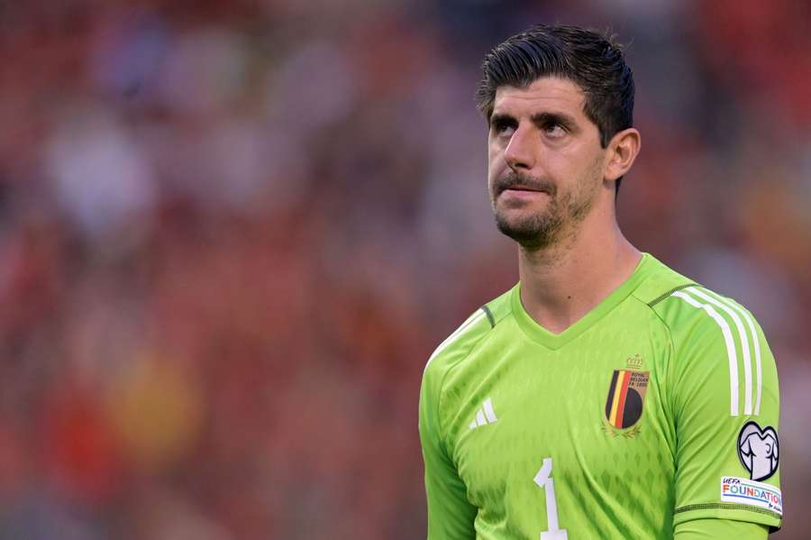 Thibaut Courtois stond 102 keer onder de lat voor de Belgen