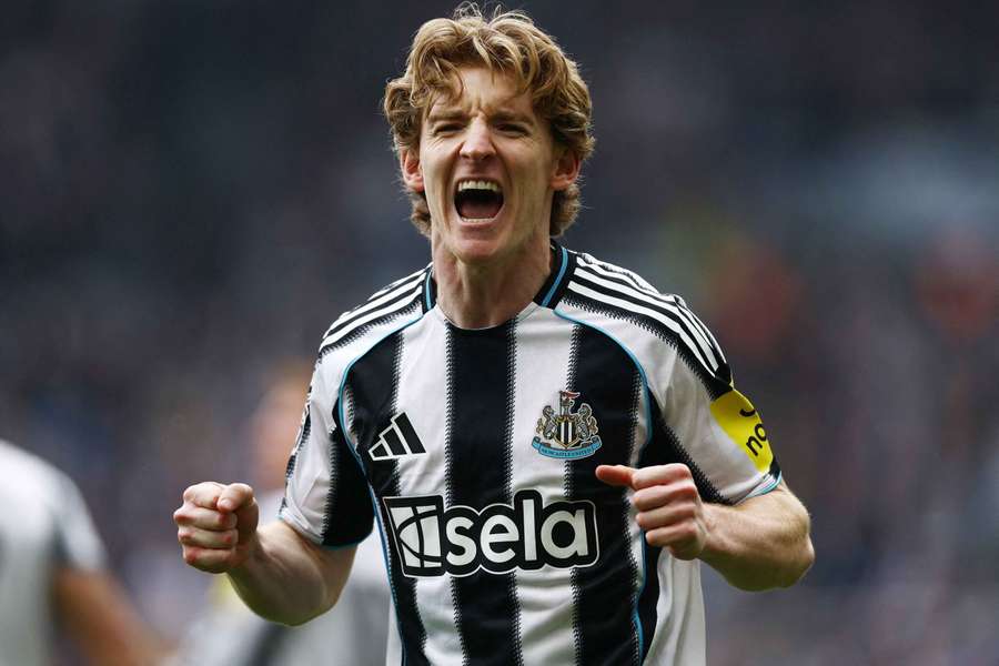 Newcastle United's Anthony Gordon looks to be moving to Barcelona Newcastle United's Anthony Gordon looks to be moving to Barcelona