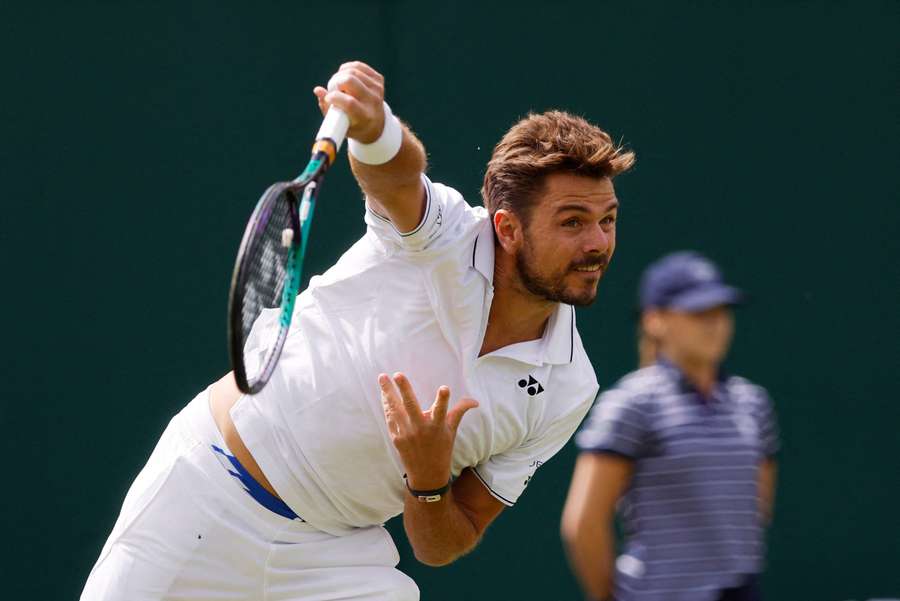 Stan Wawrinka nunca foi além dos quartos de final em Wimbledon