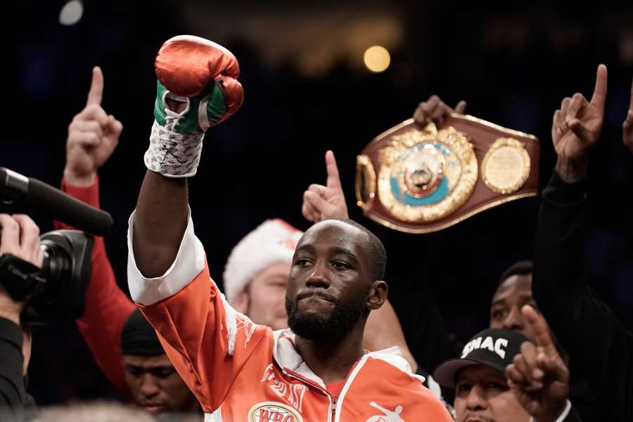 Terrence Crawford, introduit avant son combat face à Avanesyan.