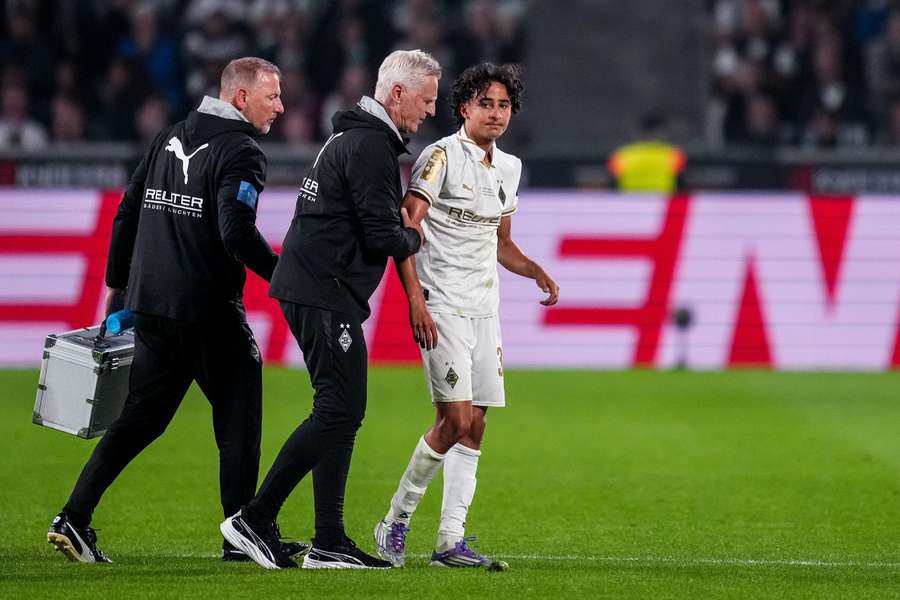 Mohya hatte sich im Spiel gegen Valencia das Knie verdreht