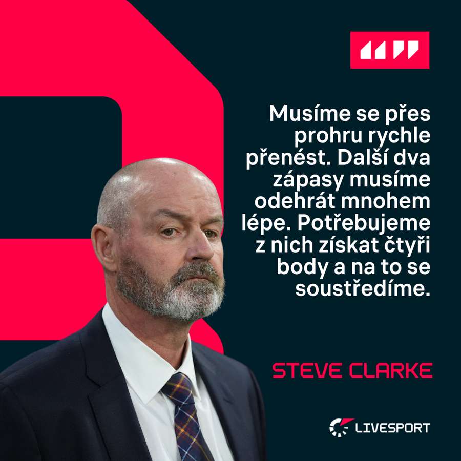 Steve Clarke mluvil o c