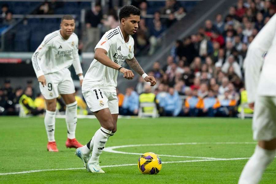 Rodrygo atinge marca histórica negativa no Real Madrid