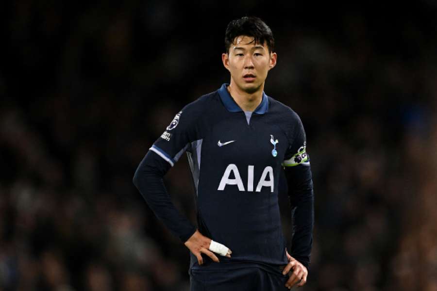 Son Heung-Min was disappointed after the loss