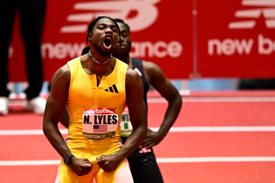 Lyles à Boston dimanche.
