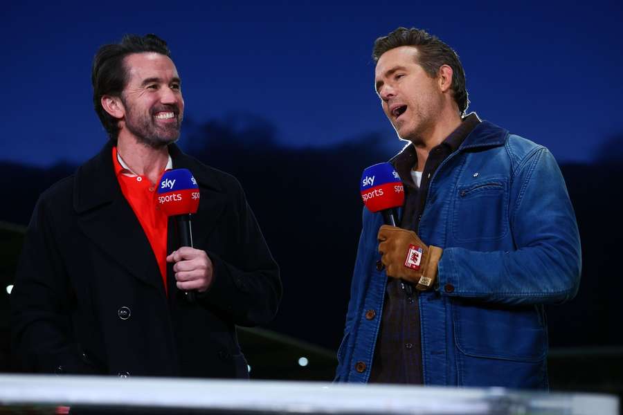 Wrexham owners Rob McElhenney and Ryan Reynolds Wrexham owners Rob McElhenney and Ryan Reynolds