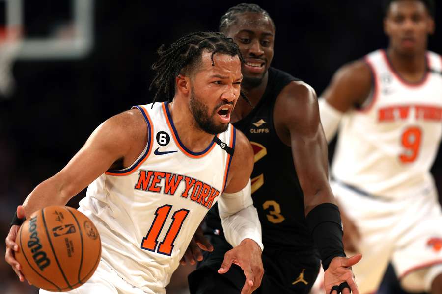 Jalen Brunson teve uma ótima exibição no Madison Square Garden