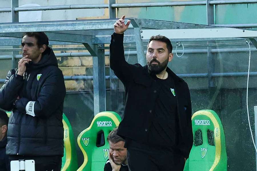 Gonçalo Feio, treinador do Tondela