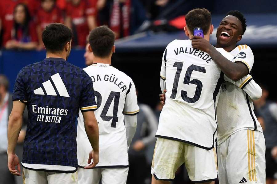 Vinicius a inscrit un doublé