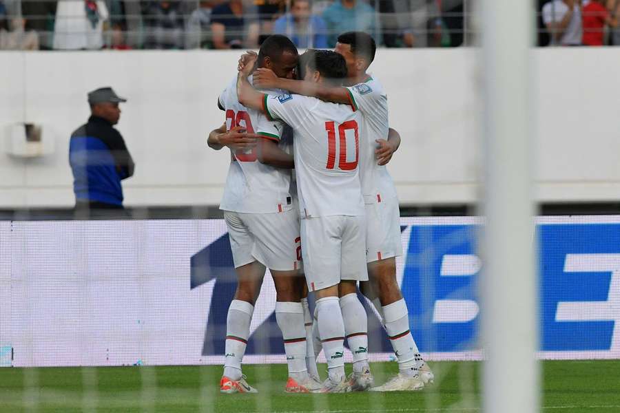 Morocco put six goals past Congo