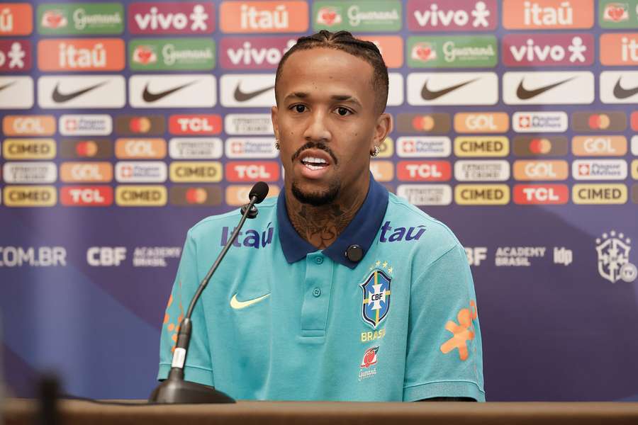 Militao, con la selección brasileña