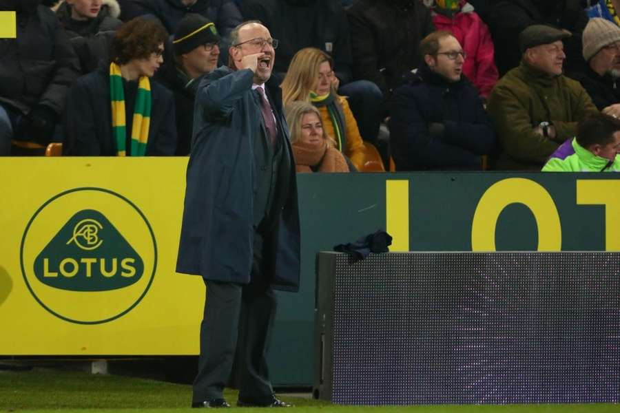 Benitez, en su etapa como entrenador del Everton