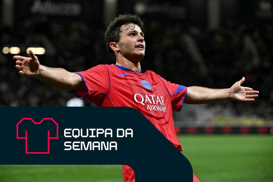 João Neves roubou a cena na vitória do PSG com um incrível hat-trick